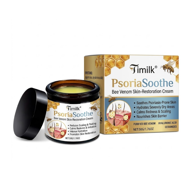 Timilk® PsoriaSoothe Bee Venom Skin-Restoration Cream🔥