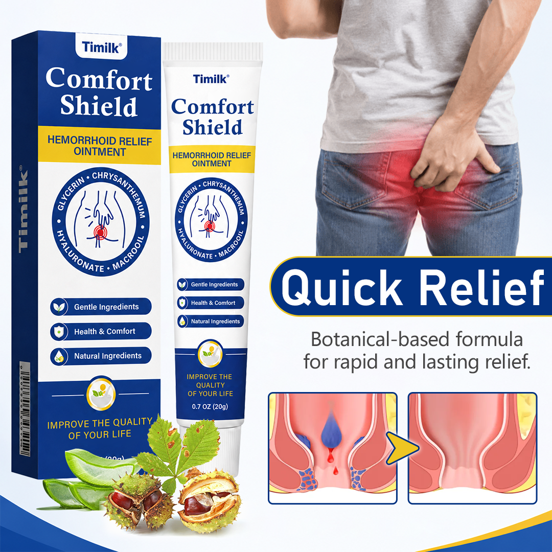 Timilk® ComfortShield Hemorrhoid Relief Ointment 🔥