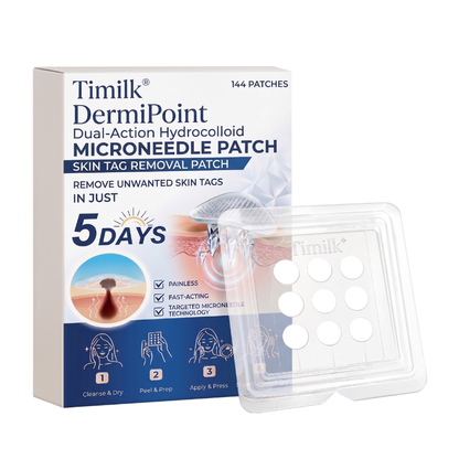 Timilk® DermiPoint Dual-Action Hydrocolloid Microneedle Patch