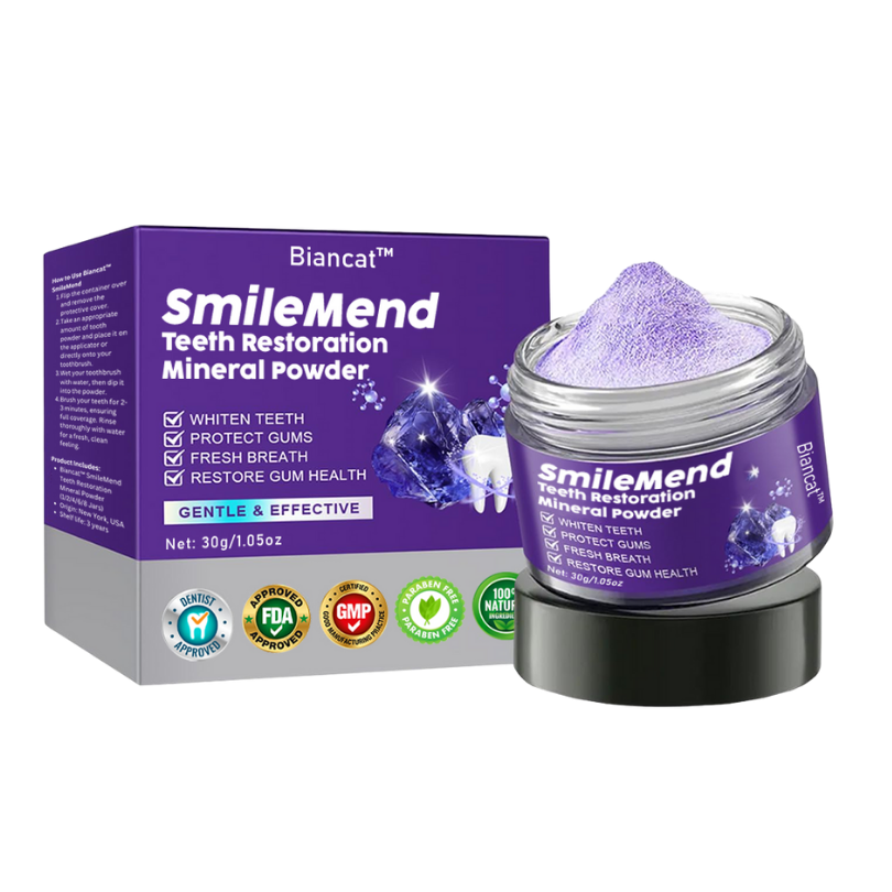 Biancat™ SmileMend Teeth Restoration Mineral Powder✨