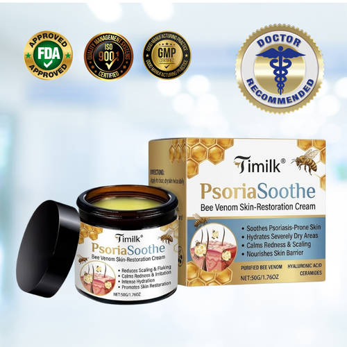 Timilk® PsoriaSoothe Bee Venom Skin-Restoration Cream🔥
